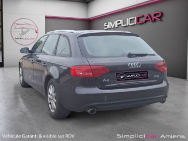 Audi a4 avant 2.0 tfsi ambiente éthanol garantie 12 mois occasion simplicicar amiens  simplicicar simplicibike france