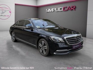 Mercedes classe s 400 d 9g-tronic 4-matic fascination full options/tva reccuperable/entretien exlusif mercedes occasion paris...