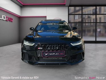 Audi rs6 avant performance v8 4.0 tfsi 605 quattro occasion  simplicicar nice - pfvauto simplicicar simplicibike france