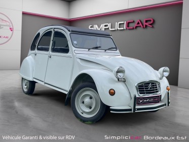 Citroen 2 cv 6 special refaite à neuve expertisée garantie 6 mois occasion simplicicar bordeaux  simplicicar simplicibike...