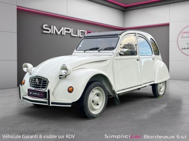 Citroen 2 cv 6 special refaite à neuve expertisée garantie 6 mois occasion simplicicar bordeaux  simplicicar simplicibike...