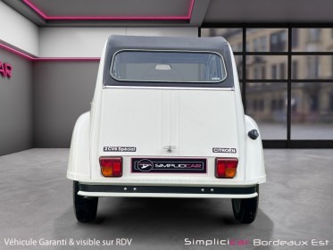 Citroen 2 cv 6 special refaite à neuve expertisée garantie 6 mois occasion simplicicar bordeaux  simplicicar simplicibike...