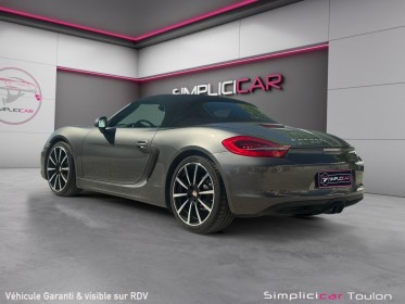 Porsche boxster 2.7 265ch bvm6 pse valves carplay jantes 20 carrera  pack 19 garantie 12 mois occasion simplicicar toulon est...
