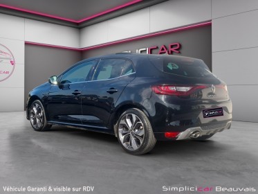 Renault megane iv berline blue dci 150 edc gt-line occasion parc voitures beauvais simplicicar simplicibike france