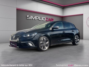 Renault megane iv berline blue dci 150 edc gt-line occasion parc voitures beauvais simplicicar simplicibike france