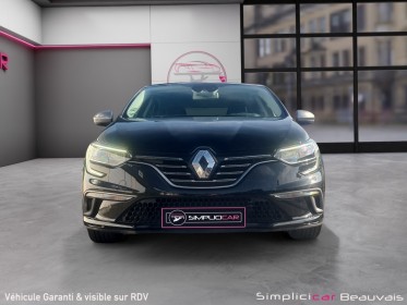 Renault megane iv berline blue dci 150 edc gt-line occasion parc voitures beauvais simplicicar simplicibike france
