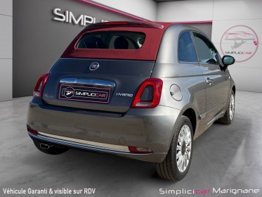 Fiat 500c serie 9 euro 6d-full 1.0 70 ch hybride bsg s/s dolcevita cabriolet carplay radar ar garantie 12 mois occasion...