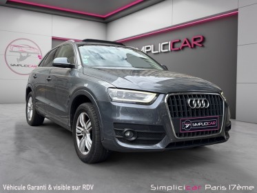 Audi q3 q3 2.0 tdi 140 ch ambition luxe occasion paris 17ème (75)(porte maillot) simplicicar simplicibike france