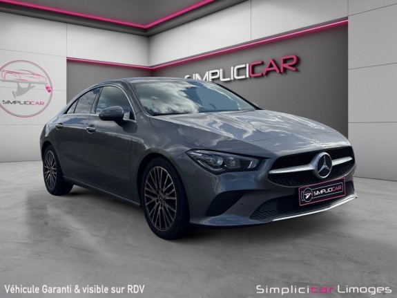 Mercedes cla coupe 180 7g-dct progressive line occasion simplicicar limoges  simplicicar simplicibike france