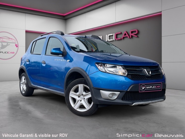 Dacia sandero 1.5 dci 90 stepway prestige garantie 12mois occasion parc voitures beauvais simplicicar simplicibike france