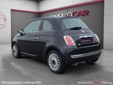Fiat 500 1.2 8v 69 ch lounge toit panoramique courroie à jour garantie 12 mois occasion simplicicar vichy simplicicar...