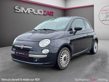 Fiat 500 1.2 8v 69 ch lounge toit panoramique courroie à jour garantie 12 mois occasion simplicicar vichy simplicicar...