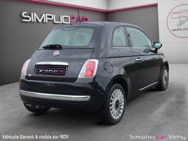 Fiat 500 1.2 8v 69 ch lounge toit panoramique courroie à jour garantie 12 mois occasion simplicicar vichy simplicicar...