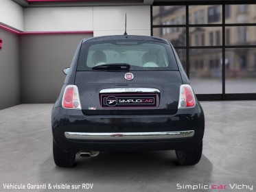 Fiat 500 1.2 8v 69 ch lounge toit panoramique courroie à jour garantie 12 mois occasion simplicicar vichy simplicicar...
