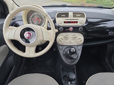 Fiat 500 1.2 8v 69 ch lounge toit panoramique courroie à jour garantie 12 mois occasion simplicicar vichy simplicicar...