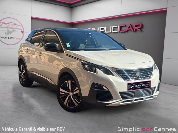 Peugeot 3008 1.6 bluehdi 120ch ss eat6 gt line occasion cannes (06) simplicicar simplicibike france