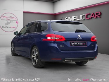 Peugeot 308 sw gt 2.0 bluehdi 180ch ss eat6 / sièges massants et chauffants occasion simplicicar pontarlier simplicicar...