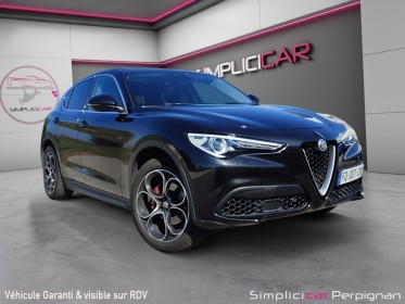 Alfa romeo stelvio my19 2.0t 280 ch q4 at8 lusso - régulateur acc - toit ouvrant panoramique - attelage - ligne rémus -......