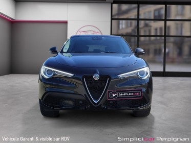 Alfa romeo stelvio my19 2.0t 280 ch q4 at8 lusso - régulateur acc - toit ouvrant panoramique - attelage - ligne rémus -......