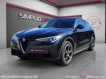 Alfa romeo stelvio my19 2.0t 280 ch q4 at8 lusso - régulateur acc - toit ouvrant panoramique - attelage - ligne rémus -......