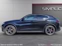 Alfa romeo stelvio my19 2.0t 280 ch q4 at8 lusso - régulateur acc - toit ouvrant panoramique - attelage - ligne rémus -......
