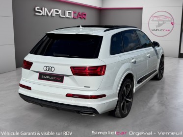 Audi q7 3.0v6 tdi s-line 272ch quattro 7places / full options / carplay  / sièges chauffants avant-arrière occasion...