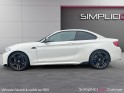 Bmw m2 coupe f87 lci 370 ch m dkg7 garantie 12 mois occasion simplicicar colmar simplicicar simplicibike france