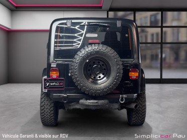 Jeep jeep wrangler 4.0l sport occasion simplicicar pau simplicicar simplicibike france