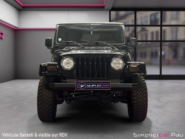 Jeep jeep wrangler 4.0l sport occasion simplicicar pau simplicicar simplicibike france