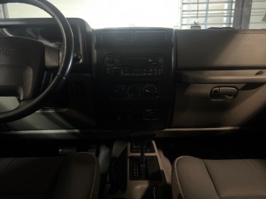 Jeep jeep wrangler 4.0l sport occasion simplicicar pau simplicicar simplicibike france