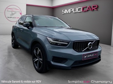 Volvo xc40 t3 163 ch geartronic 8 r-design toit ouvrant -harman kardon- occasion champigny-sur-marne (94) simplicicar...