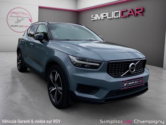 Volvo xc40 t3 163 ch geartronic 8 r-design toit ouvrant -harman kardon- occasion champigny-sur-marne (94) simplicicar...