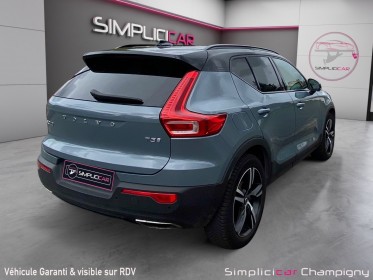 Volvo xc40 t3 163 ch geartronic 8 r-design toit ouvrant -harman kardon- occasion champigny-sur-marne (94) simplicicar...