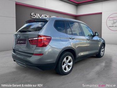 Bmw x3 f25 lci sdrive 18d 150ch open edition. occasion  simplicicar nice - pfvauto simplicicar simplicibike france