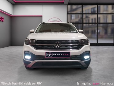 Volkswagen t-cross 1.0 tsi 110ch dsg7 finition united origine france 1ère main garantie 12 mois occasion simplicicar nancy...