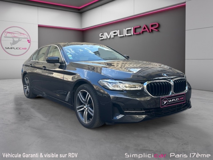 Bmw serie 5 g30 lci 520d twinpower turbo 190 ch bva8 toit ouvrant-parc assist-camera 360°-garantie 12 mois occasion paris...