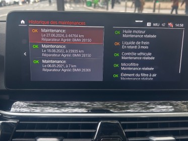 Bmw serie 5 g30 lci 520d twinpower turbo 190 ch bva8 toit ouvrant-parc assist-camera 360°-garantie 12 mois occasion paris...