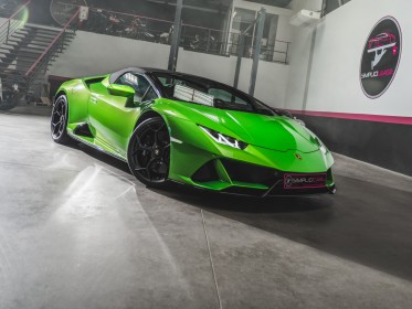 Lamborghini huracan v10 lp 640 evo spyder - garantie constructeur jusqu'en 12/28 - malus payé occasion simplicicar lyon...