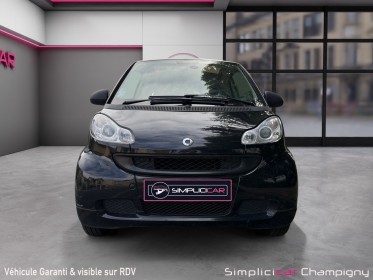 Smart fortwo 1.0 71 ch passion soft touch - ecran tactile - gps - accoudoir av occasion champigny-sur-marne (94) simplicicar...