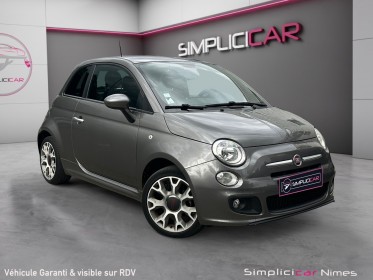 Fiat 500 s 1.2 8v 69 ch - climatisation auto - distri ok - garantie 12 mois occasion simplicicar nimes - rb auto simplicicar...