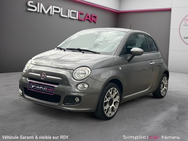 Fiat 500 s 1.2 8v 69 ch - climatisation auto - distri ok - garantie 12 mois occasion simplicicar nimes - rb auto simplicicar...