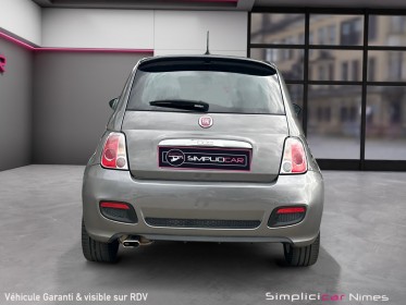 Fiat 500 s 1.2 8v 69 ch - climatisation auto - distri ok - garantie 12 mois occasion simplicicar nimes - rb auto simplicicar...