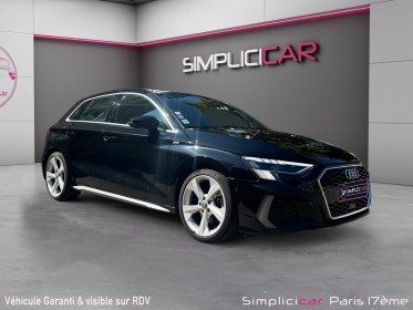 Audi a3 sportback 35 tfsi 150 s line occasion paris 17ème (75)(porte maillot) simplicicar simplicibike france