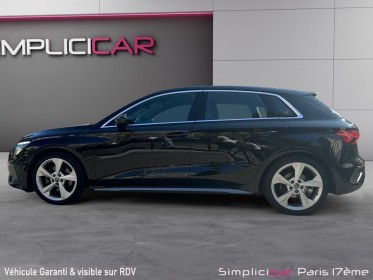Audi a3 sportback 35 tfsi 150 s line occasion paris 17ème (75)(porte maillot) simplicicar simplicibike france