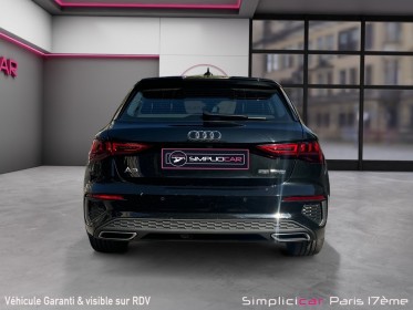 Audi a3 sportback 35 tfsi 150 s line occasion paris 17ème (75)(porte maillot) simplicicar simplicibike france