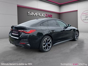 Bmw i4 g26 340 ch m sport caméra de recule apple carplay toit ouvrant suivis bmw garantie 12 mois occasion simplicicar vichy...