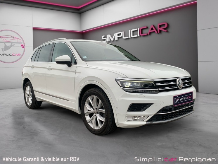 Volkswagen tiguan 2.0 tdi 150 ch dsg7 carat toit ouvrant/carplay/démarrage et ouverture sans clef/carplay garantie 12 mois...