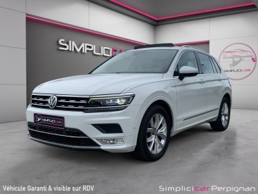 Volkswagen tiguan 2.0 tdi 150 ch dsg7 carat toit ouvrant/carplay/démarrage et ouverture sans clef/carplay garantie 12 mois...