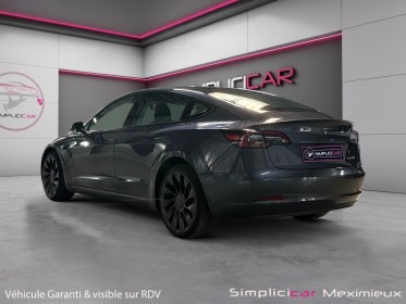 Tesla model 3 performance awd garantie 12 mois occasion simplicicar meximieux simplicicar simplicibike france