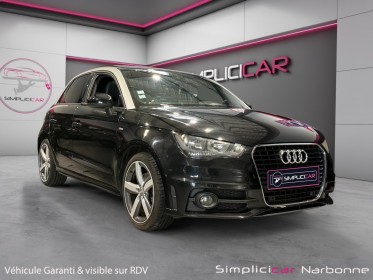 Audi a1 sportback 1.4 tfsi 185 s line s tronic toit ouvrant keyless garantie 12 mois occasion simplicicar narbonne...